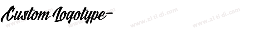Custom Logotype字体转换